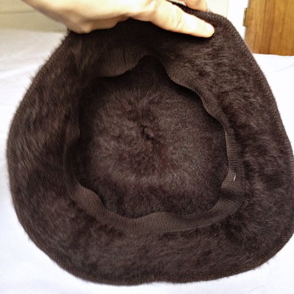 Handmade Rabbit & Angora Wool Bucket Hat - Picture 5 of 5